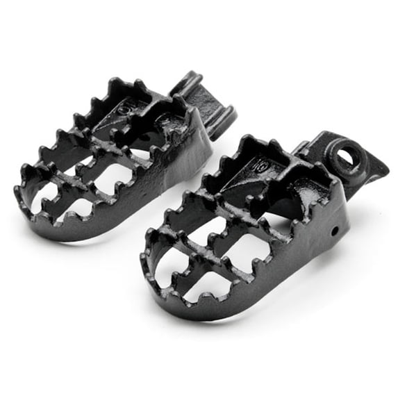Krator MX Foot Pegs Motocross Dirt Bike Footrests L & R Compatible with 2005-2009 KTM 450 SMR