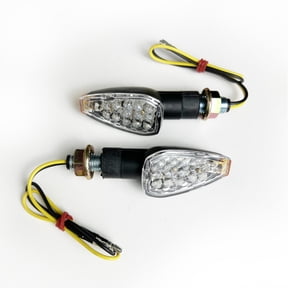 Krator Mini Custom LED Turn Signal Indicator Lights Lamp Compatible with Yamaha YZF R1 R1S R6 R6S 600R