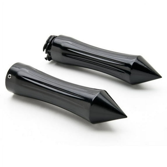 Krator Motorcycle Hand Grips 1 Inch Handlebar Bars Pair Compatible with Harley Davidson Road King Custom Classic