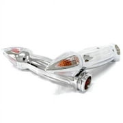  Krator Motorcycle Hand Grips زوج مقود 1 بوصة متوافق مع مقابض اليد Suzuki Marauder VZ 800 1600 