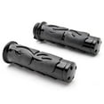 thumbnail image 1 of Krator Motorcycle Hand Grips 1 Inch Handlebar Black Compatible with Yamaha Roadliner Road Liner Midnight XV, 1 of 4