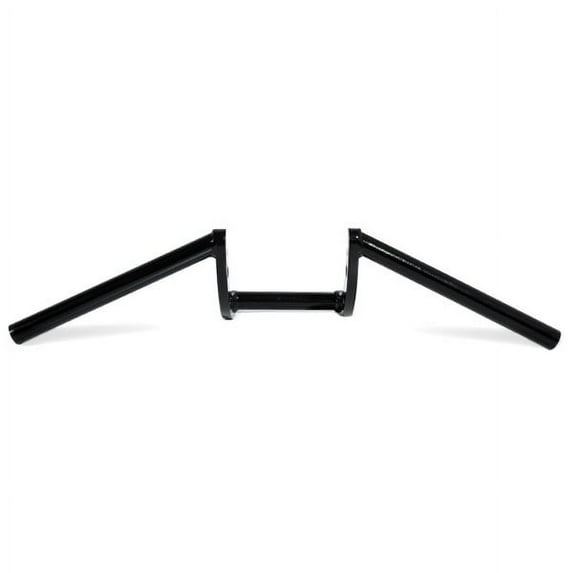Krator Motorcycle Handlebar 1" Black Z-Bars Cruiser Bike Compatible with Harley Davidson V-Rod Night Street V Rod
