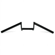 Krator Motorcycle Handlebar 1 Black Z-Bars Cruiser Bike Compatible with Yamaha V-Max Vmax V Max VMX 1200