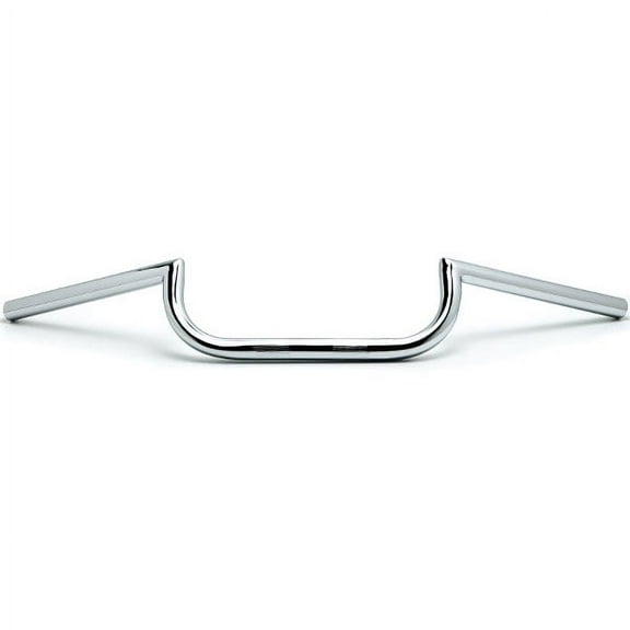 Krator Motorcycle Handlebar 1" Chrome Cafe Racer Clubman Compatible with Harley Davidson V-Rod Night Street V Rod
