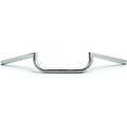 thumbnail image 1 of Krator Motorcycle Handlebar 1" Chrome Cafe Racer Clubman Compatible with Kawasaki ZR Zephyr 550 750, 1 of 4