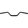 thumbnail image 1 of Krator Motorcycle Handlebar 7/8" Black Bars Euro Style Compatible with Vespa Sport Sprint Rally Primavera Grande, 1 of 5