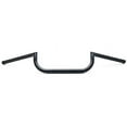 thumbnail image 1 of Krator Motorcycle Handlebar 7/8" Black Cafe Racer Clubman Compatible with Kawasaki Ninja 650R 650 R, 1 of 4
