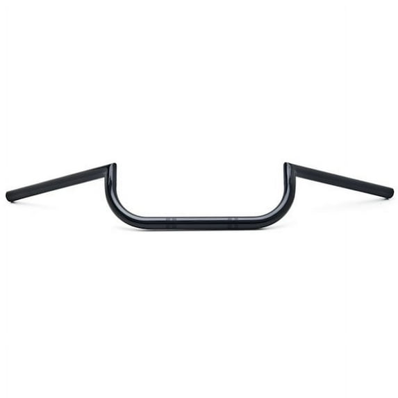 Krator Motorcycle Handlebar 7/8" Black Cafe Racer Clubman Compatible with Suzuki DR 100 125 200 250 350 650