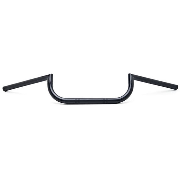Krator Motorcycle Handlebar 7/8" Black Cafe Racer Clubman Compatible with Vespa LX S LXV 50 150
