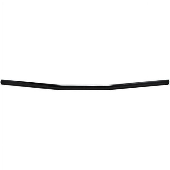 Krator Motorcycle Handlebar 7/8" Black Steel Zero Drag Compatible with Kawasaki ZZR 600 1200 ZZR600 ZZR1200