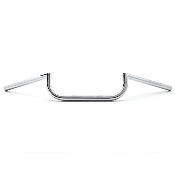 Krator Motorcycle Handlebar 7/8" Chrome Cafe Race Clubman Compatible with Kawasaki Ninja ZX1100 ZX-11
