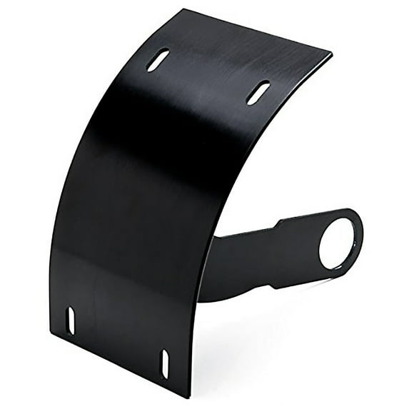 Krator Motorcycle Verticle Side Mount License Plate Axle Compatible with Kawasaki KZ 400 650 750 1000 1100 1300