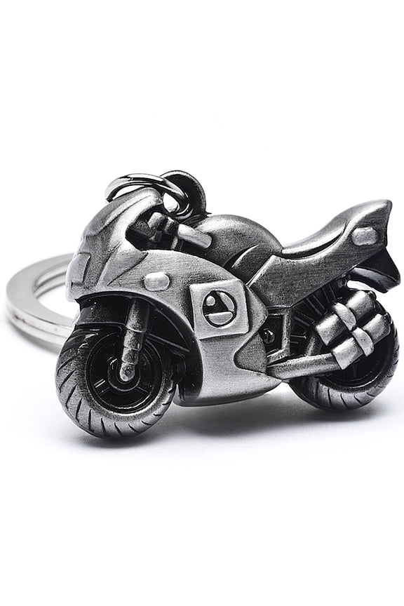 New 3D Motorcycle Sportbike Street Bike Keychain Key Ring Chain Motor Keyring