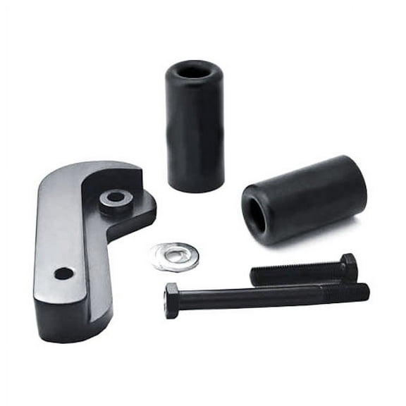 Krator No Cut Black Frame Sliders Compatible with 2006-2008 Suzuki GSXR 600 / 750 Crash Protectors Motorcycle