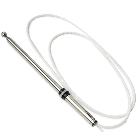 Krator Power Antenna Replacement Mast Compatible with Toyota Sequoia (2001-2007) - AM FM Radio Antenna Mast Replacement Cord Cable