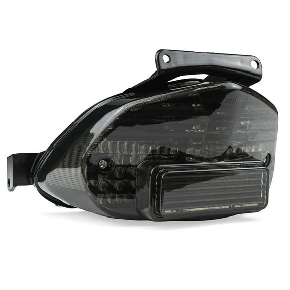 Krator Smoke LED Tail Light Integrated with Turn Signals Compatible with 2001-2003 Suzuki GSXR 600 / GSX-R600