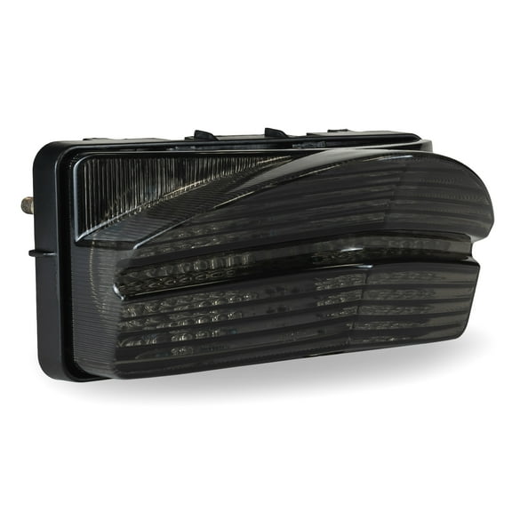 Krator Smoke LED Tail Light Integrated with Turn Signals Compatible with 2001-2003 Honda CBR 600 F4i / CBR600F F4i