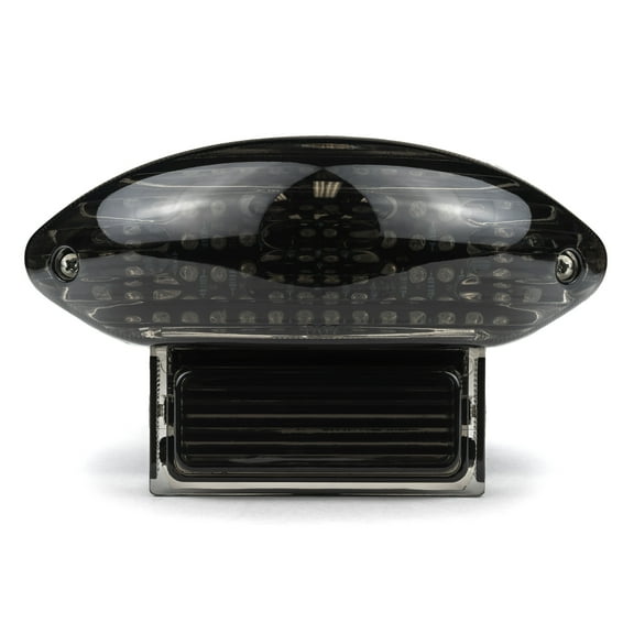 Krator Smoke LED Tail Light Integrated with Turn Signals Compatible with 2004 Suzuki Katana GSX 600 / GSX600F