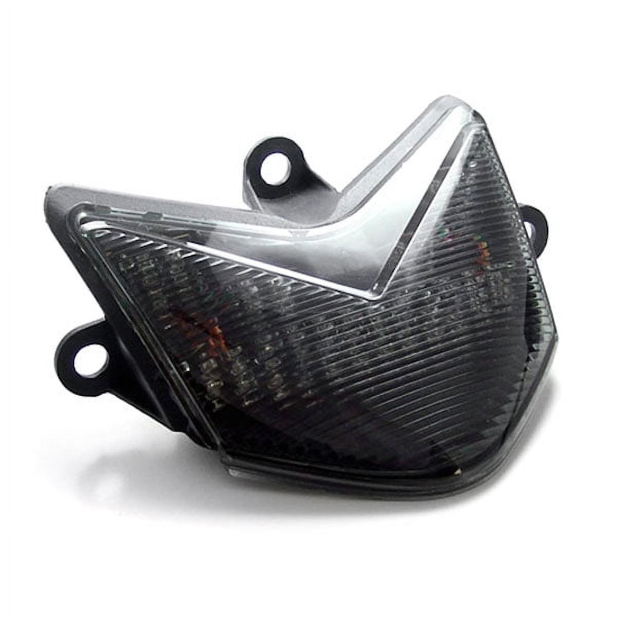 Krator Smoke LED Tail Light Integrated with Turn Signals Compatible with 2005 Kawasaki ZX1000 Ninja ZX-10R / ZX10 - image 1 of 1