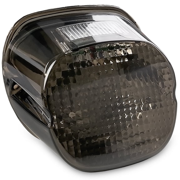 Krator Smoke LED Taillight Brake Light Compatible with 1999-2003 Harley Davidson Heritage Springer - FLSTS