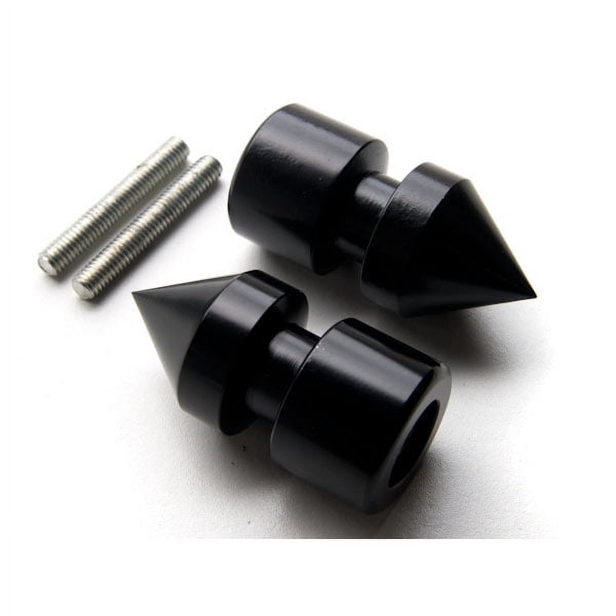 Spike Thrower R6 Krator Spike Black Swingarm Spools Sliders Motorcycle Compatible with ...