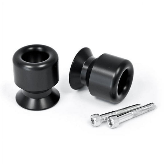 Krator Swingarm Spools Sliders Compatible with Yamaha YZFR1 R1 R6 R6S 600 1000 FZ6 YZF Black