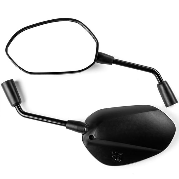 Krator Universal Black Motorcycle Mirrors Compatible with Yamaha Raider S XV 1900 XV1900