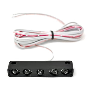 Krator White License Plate Tag Light 5 LED Fender Lite Compatible with Honda Ruckus Aero Z EZ 50 90