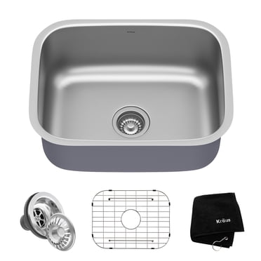 Kraus Kore™ Workstation 30-inch Undermount 16 Gauge Single Bowl ...