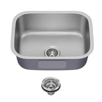 KRAUS Premier 23” Undermount Single Bowl 18-Gauge Stainless Steel Kitchen Sink