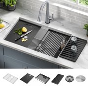 Kraus 95B931-30S-SS Stainless Steel 33" Rectangular Undermount Sink