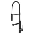 thumbnail image 1 of Kraus Artec Pro Commercial Style Pull-Down Single Handle Kitchen Faucet with Pot Filler in Matte Black, 1 of 15