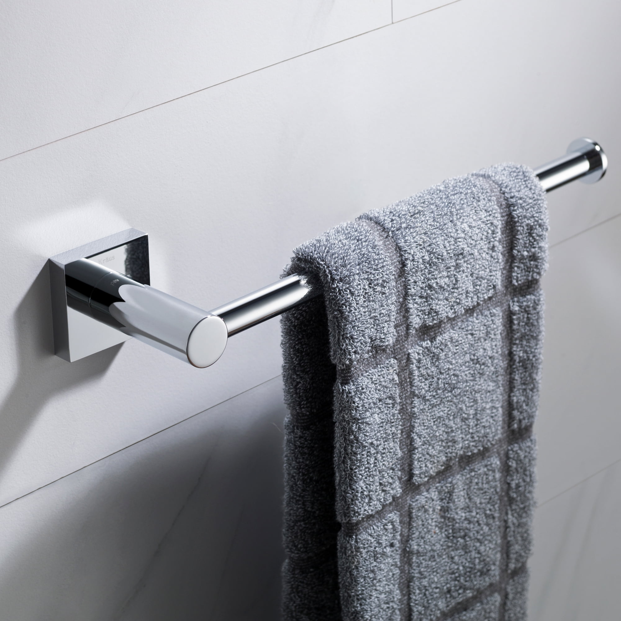 Ventus Chrome 10.5" Wall Mounted Towel Bar