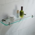 thumbnail image 1 of Kraus Bathroom Shelf Shower Organizer, Brushed Nickel, 1 of 7