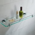 thumbnail image 1 of Kraus Bathroom Shelf Shower Organizer, Chrome, 1 of 7