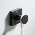 thumbnail image 1 of Kraus Bathroom Towel Hooks, Black, 1 of 8