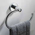 thumbnail image 1 of Kraus Bathroom Towel Ring, Chrome, 1 of 7
