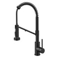 thumbnail image 1 of KRAUS Bolden 2-in-1 Commercial Style Pull Down Single Handle Water Filter Kitchen Faucet for Reverse Osmosis or Water Filtration System in Matte Black, 1 of 8