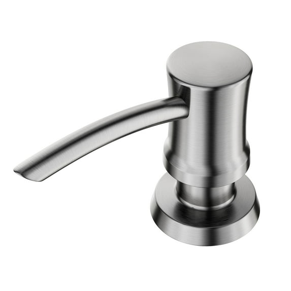 Kraus Brass Kitchen Soap and Lotion Dispenser in Stainless Steel