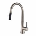 thumbnail image 1 of Kraus Crespo 16.25" Commercial Single Handle Kitchen Faucet, Stainless Steel, 1 of 6