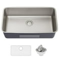 thumbnail image 1 of KRAUS Dex 33” Undermount 16 Gauge Stainless Steel Single Bowl Kitchen Sink, 1 of 8