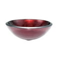 thumbnail image 1 of Kraus GV-200 Galaxy Fire Red 19mm Glass sink, 1 of 1