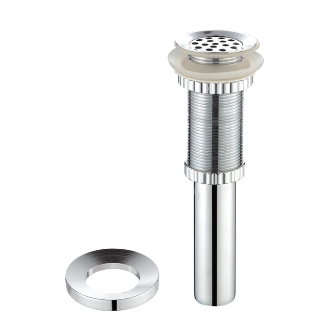 Kraus Grid Style Drain and Mounting Ring in Chrome - Walmart Business ...