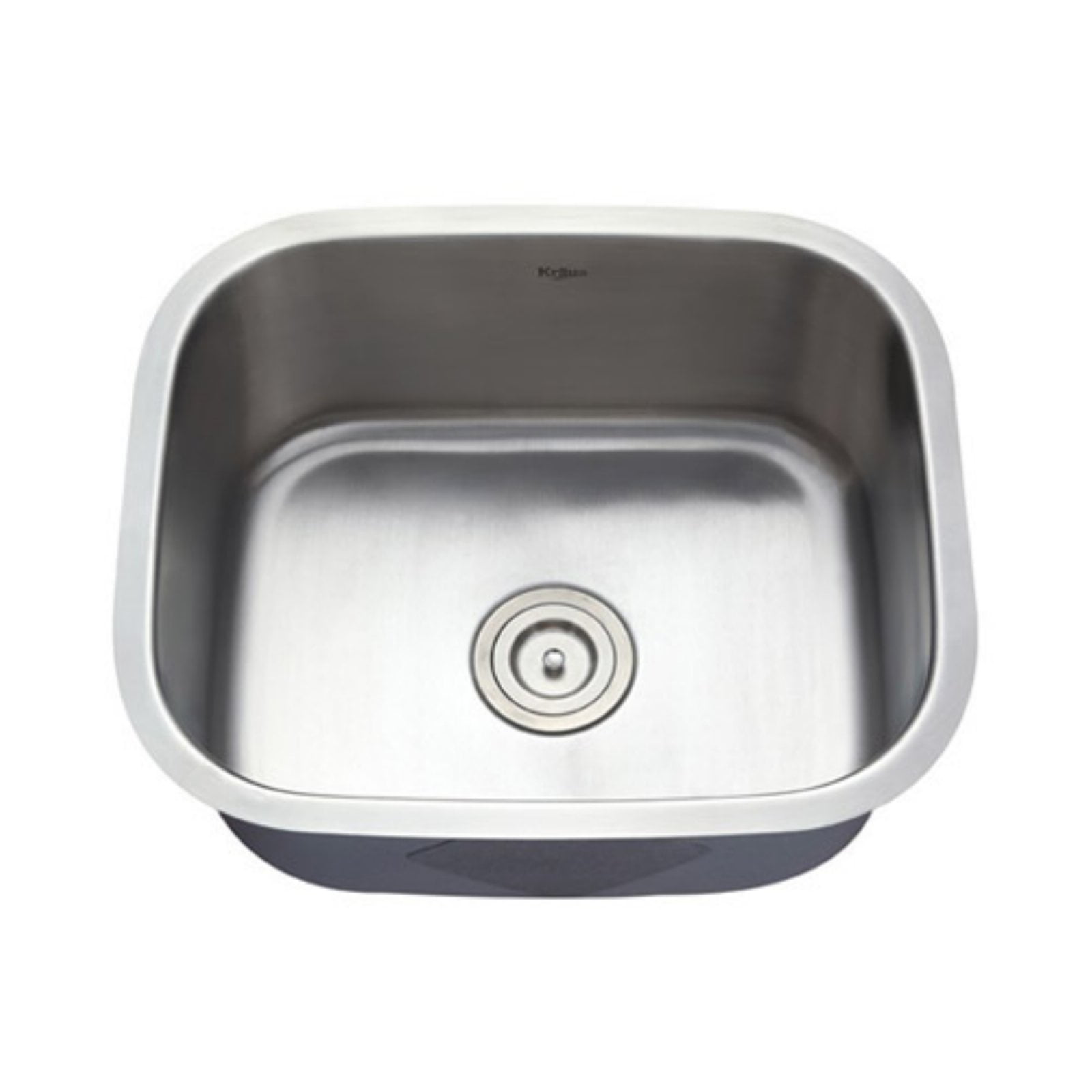 Kraus 20-inch Satin Stainless Steel Undermount Single Bowl Kitchen Sink