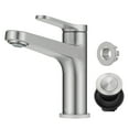 thumbnail image 1 of Kraus KBF-1411SFBN Indy 1.2 GPM Single Hole Bathroom Faucet - Spot Free Brushed Nickel, 1 of 7