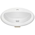 thumbnail image 1 of Kraus Kct-100 Elavo 20-1/2" Oval Vitreous China Drop In Bathroom Sink - White, 1 of 7