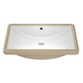 thumbnail image 1 of Kraus KCU-243 Elavo 23" Rectangular Vitreous China Undermount Bathroom Sink - White, 1 of 7