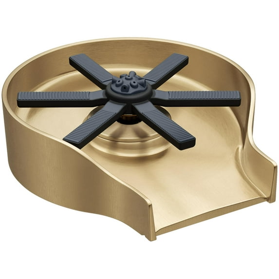 Kraus KGR-500SFBB Kraus Cleanmate Glass Rinser For Kitchen Sink - Spot Free Brushed Brass