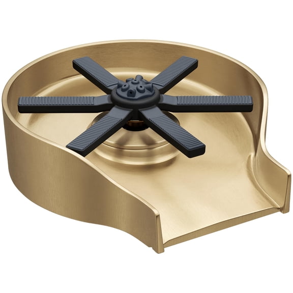 Kraus KGR-500SFBB Kraus Cleanmate Glass Rinser For Kitchen Sink - Spot Free Brushed Brass