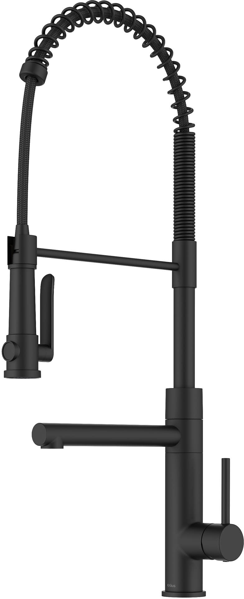 Kraus KPF-1605MB Artec Pro 1.8 GPM Single Hole Pre-Rinse Pull Down Kitchen Faucet - Black